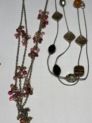 5 necklaces