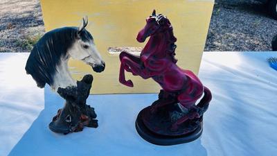 COMPOSITE HORSE SCULPTURES