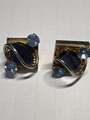 Vintage clip-on earrings