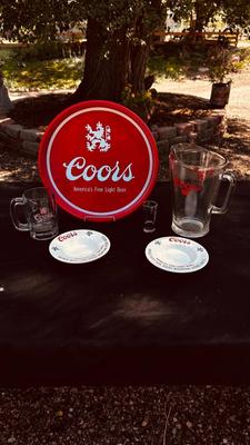 VINTAGE COORS BEER MEMORABILIA