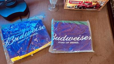 KEVIN HARVICK & NEON BUDWEISER SIGNS, 1940 DIE CAST PICK UP AND MORE!