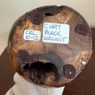 Collection of Wooden and Gem Vases and More (LR-BM)