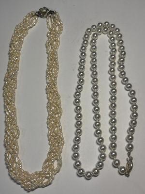 Pearl necklaces