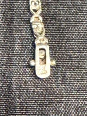 Pendant, stone bracelet, sterling bracelet