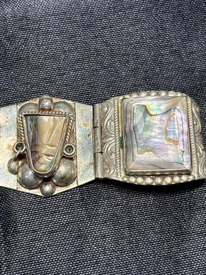 Taxco .925 Silver & Abalone bracelet