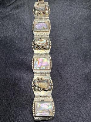 Taxco .925 Silver & Abalone bracelet
