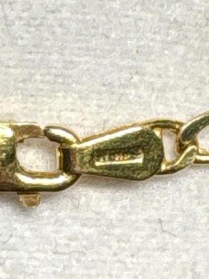 14K Gold necklace & Locket - updated, please read