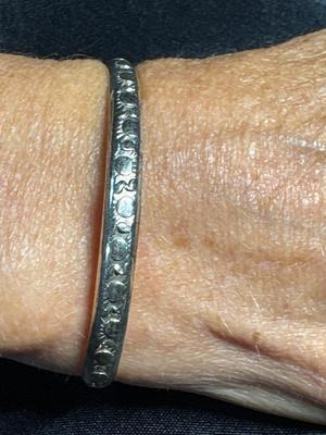 J. Nelson Sterling bracelet