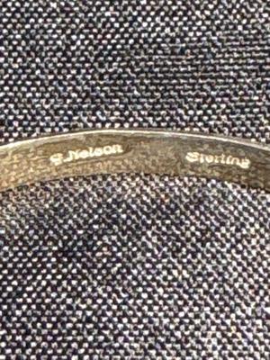 J. Nelson Sterling bracelet