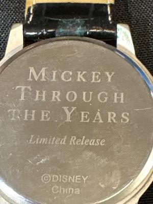 Mickey through the years, watch limited edition