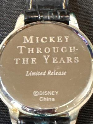 Mickey through the years watch, limited edition, ladies