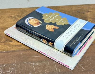 Sale Photo Thumbnail #72: Paperback Bernadette Recounts Her Apparitions by Antonio Bernardo and Hardback Mother Teresa: Come Be My Light - The Private Writings of the Saint of Calcutta. Both in good condition.