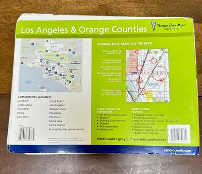 Sale Photo Thumbnail #120: Includes Orange County 1991 and 1998, and Los Angeles and Orange County 1987 and 2007. In fair to good condition, with some bent page edges.