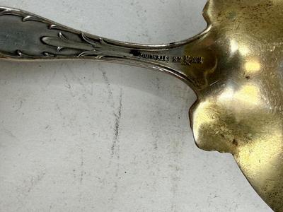 Sale Photo Thumbnail #184: One spoon is bent and chewed up on edges, but the rest are in good condition. Total weight: 185g