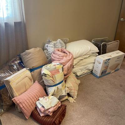 Whole Lotta Blankets and Pillows