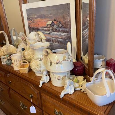 Vintage Ceramic Floral Lot