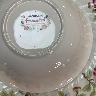 Franciscan Mandarin China Set