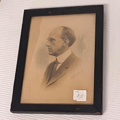 LOT 189: Framed Artwork Antique Photographs and More