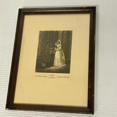 LOT 190: Antique "Cries of London" Hand-Colored Etching and More Artwork