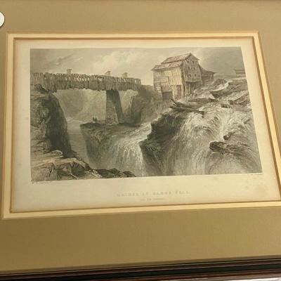 LOT 190: Antique "Cries of London" Hand-Colored Etching and More Artwork