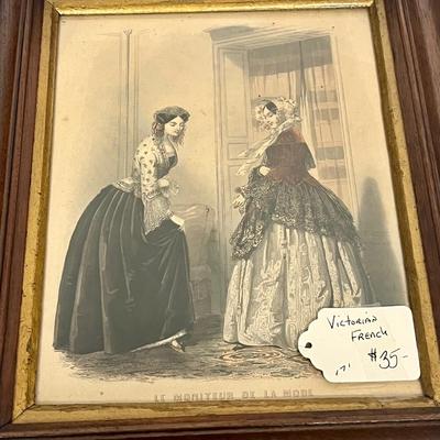 LOT 190: Antique "Cries of London" Hand-Colored Etching and More Artwork