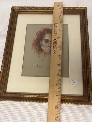 LOT 192: Antique / Vintage Artwork - Framed Picasso Print and More