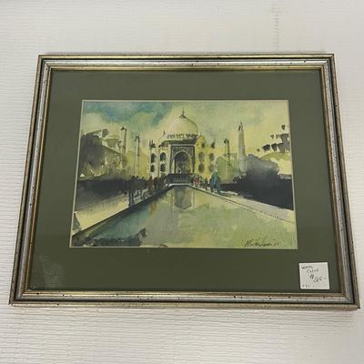 LOT 192: Antique / Vintage Artwork - Framed Picasso Print and More