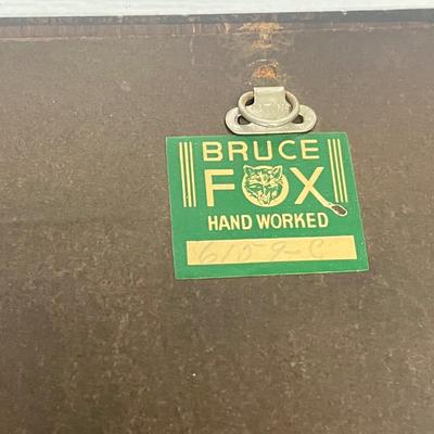 LOT 194: Vintage Wall Art - Mid Century Bruce Fox Wood and Metal Plaques and More