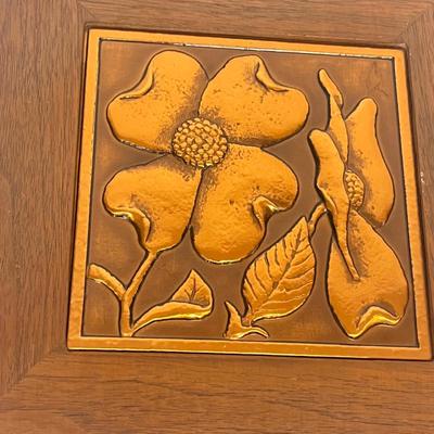 LOT 194: Vintage Wall Art - Mid Century Bruce Fox Wood and Metal Plaques and More
