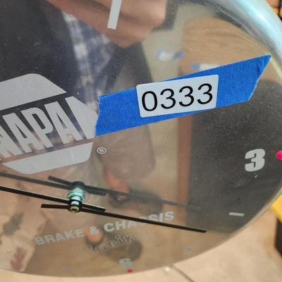 Napa Brake & Chassis Racing Wall Clock Man cave Garage