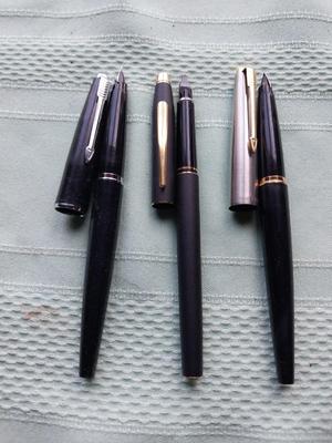 THREE NICE FOUNTAIN PENS