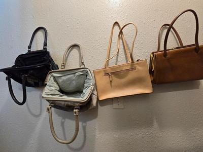 Four women's purses - Brown - Tan - Black