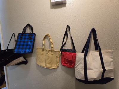 Canvas decorative bags