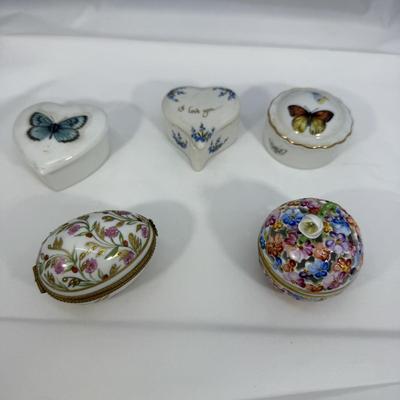 Herend & Limoges Trinket Boxes and More (B2-BM)