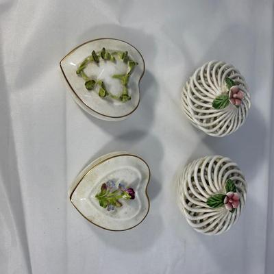 Capodimonte Fine China Trinket Boxes and More (B2-BM)