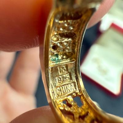 Sterling and Gem Necklaces and Earrings (ST-KD)