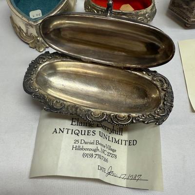 Metal Trinket Box Collection (B2-BM)