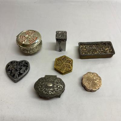 Metal Trinket Box Collection (B2-BM)