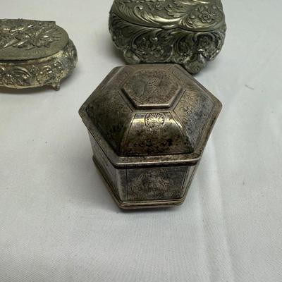 Metal Trinket Box Collection (B2-BM)