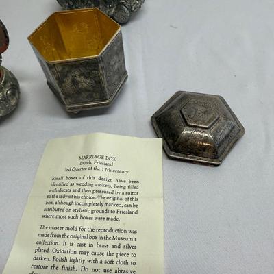 Metal Trinket Box Collection (B2-BM)