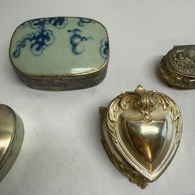 Metal Trinket Box Collection (B2-BM)