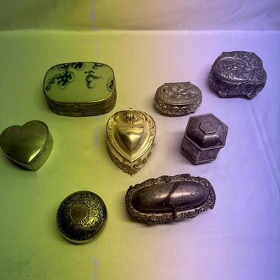 Metal Trinket Box Collection (B2-BM)