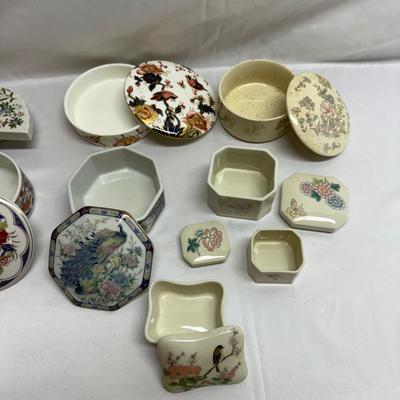 Gorgeous Asian Inspired Ornate Boxes (B2-BM)