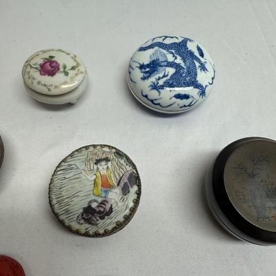 Gorgeous Asian Inspired Ornate Boxes (B2-BM)