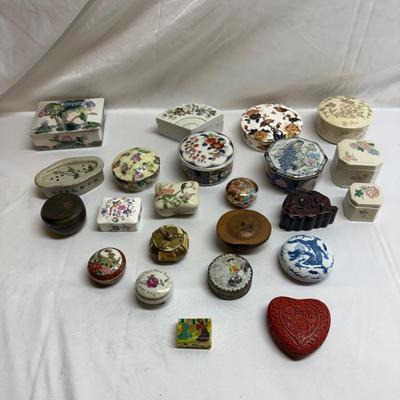 Gorgeous Asian Inspired Ornate Boxes (B2-BM)