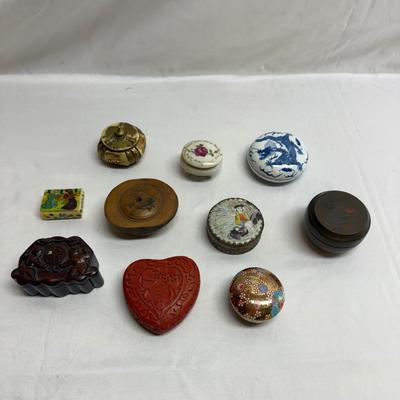 Gorgeous Asian Inspired Ornate Boxes (B2-BM)