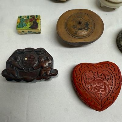 Gorgeous Asian Inspired Ornate Boxes (B2-BM)