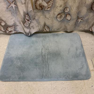 Shell Bathroom Decor incl. Art by Lois Carlisle (B2-BM)