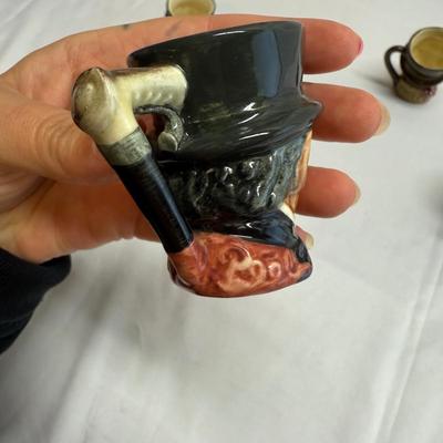 Royal Doulton Miniature Character Jugs (B2-BM)