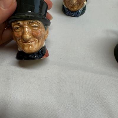Royal Doulton Miniature Character Jugs (B2-BM)